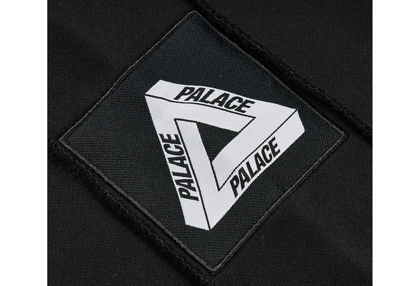 Palace Patch Me Up Zip Hood Black