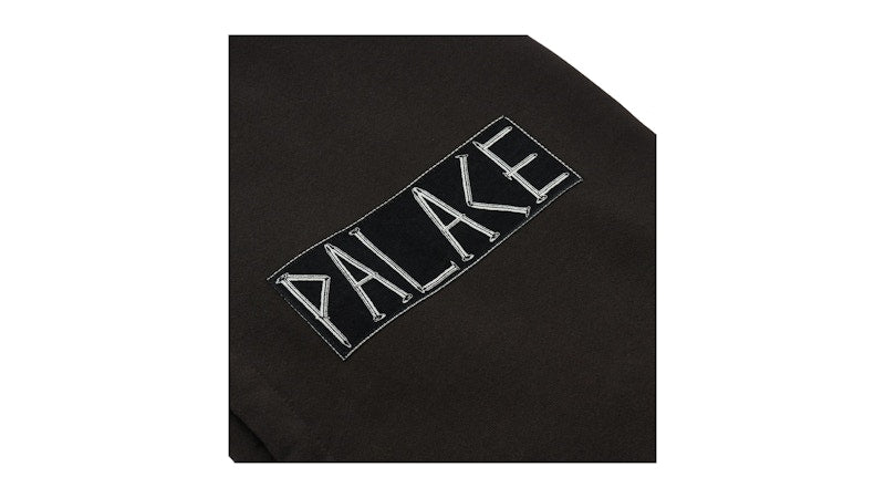 Palace Patch Up Zip Hood Black
