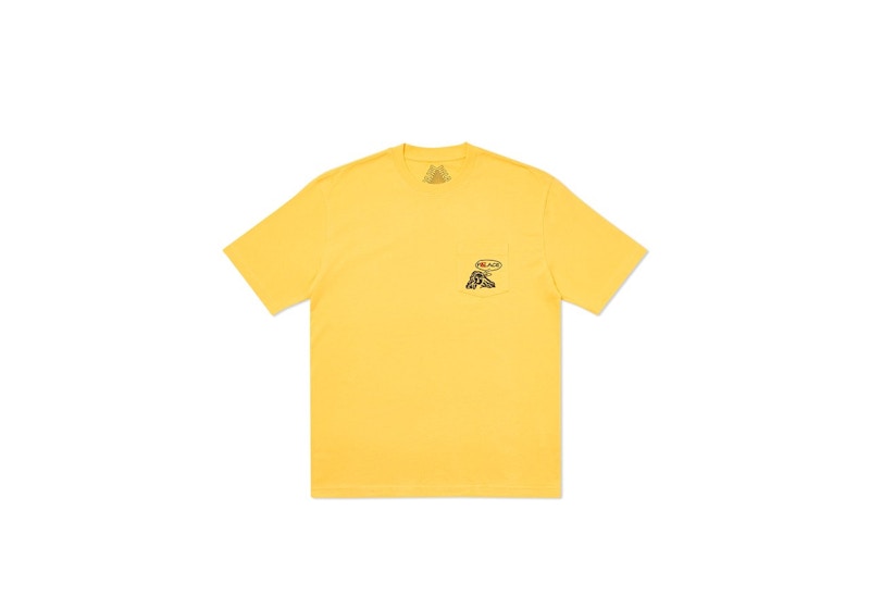 Palace Peace Pocket T-shirt Yellow