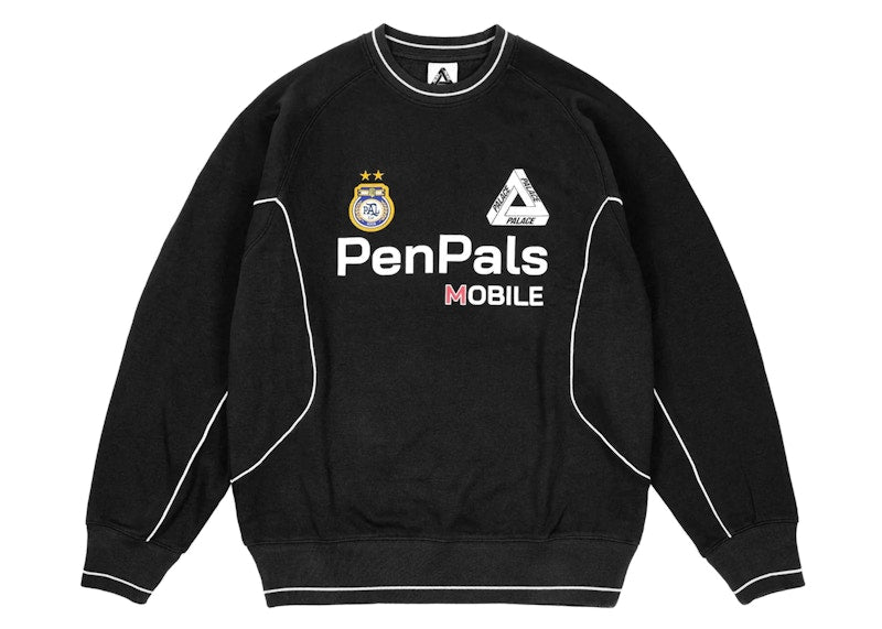 Palace Pen Pals Crew Black
