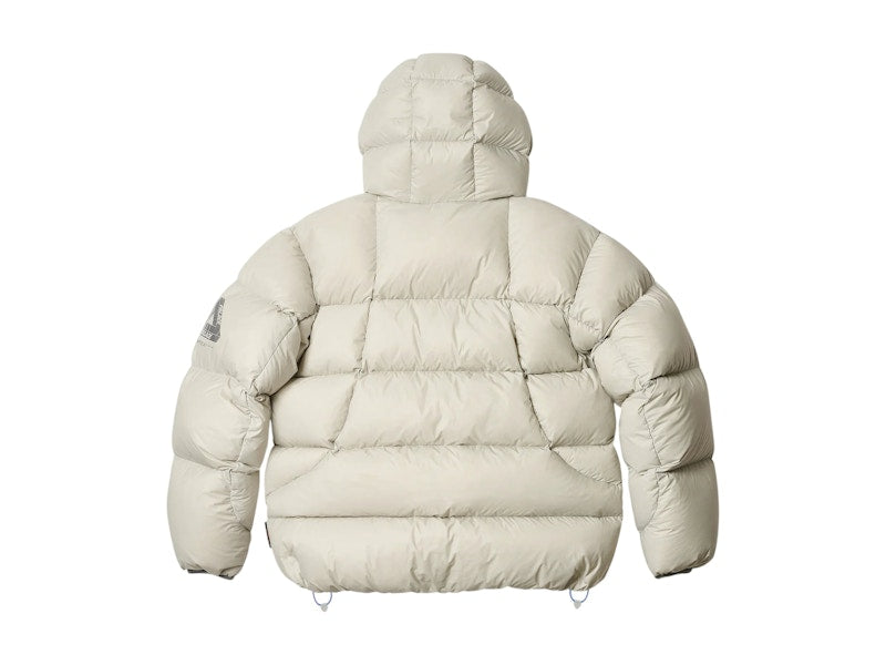 Palace Pertex Opaque Balaclava Puffer Jacket Concrete Grey