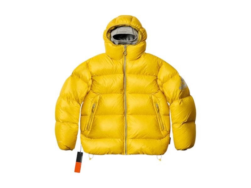 Palace Pertex Opaque Balaclava Puffer Jacket Yellow