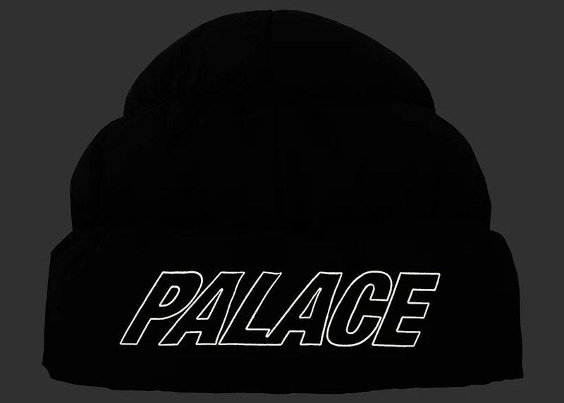 Palace Pertex Puffa Beanie Black