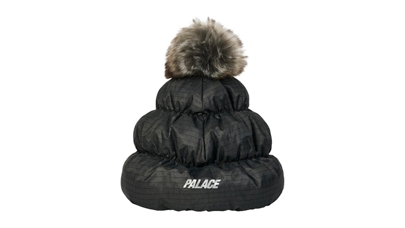 Palace Pertex Puffer Beanie Black