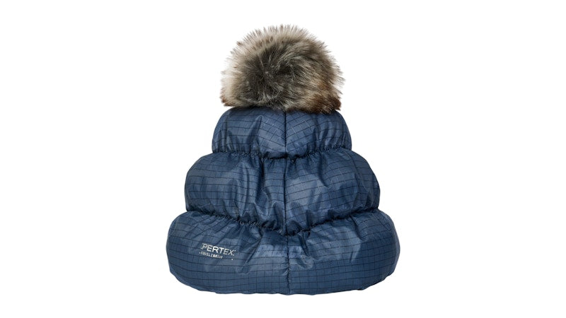 Palace Pertex Puffer Beanie Skyline Blue