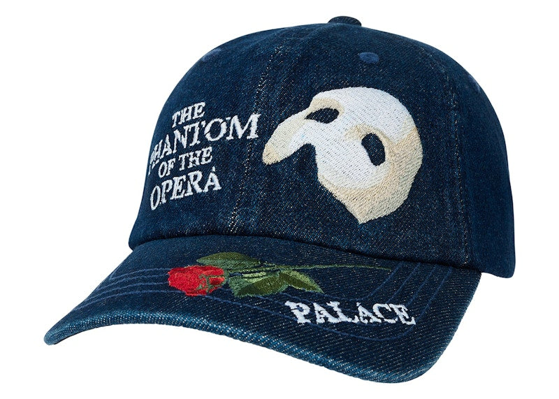 Palace Phantom Of The Opera 6-Panel Stonewash Denim