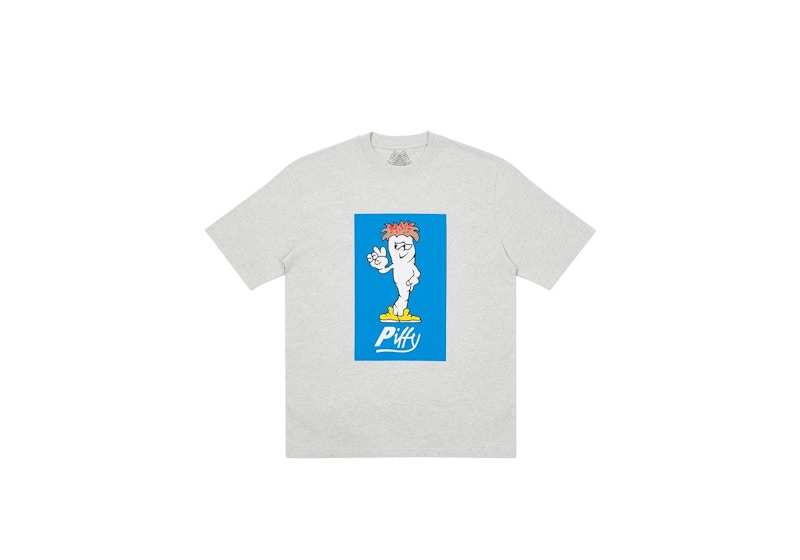 Palace Piffy T-shirt Grey Marl
