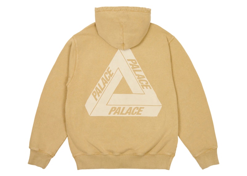 Palace Pigment Wash Tri-Ferg Hood Stone