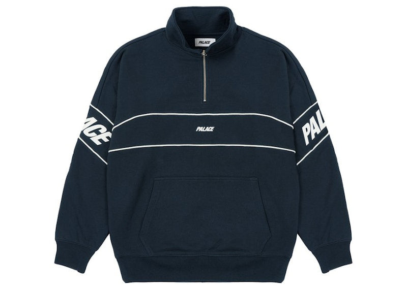 Palace Pipe Drop Shoulder Funnel Navy