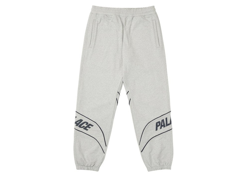 Palace Pipe Joggers Grey Marl