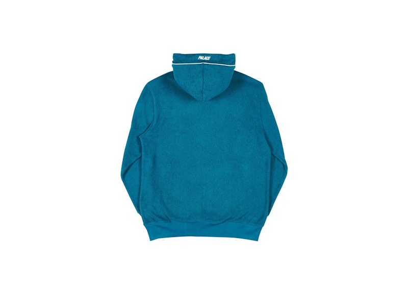 Palace Pipe Up Hood Teal