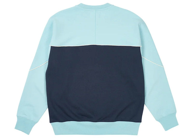 Palace Piped Crew Crystalised Blue