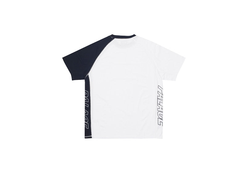 Palace Pique Paneled Shortsleeve White/Black