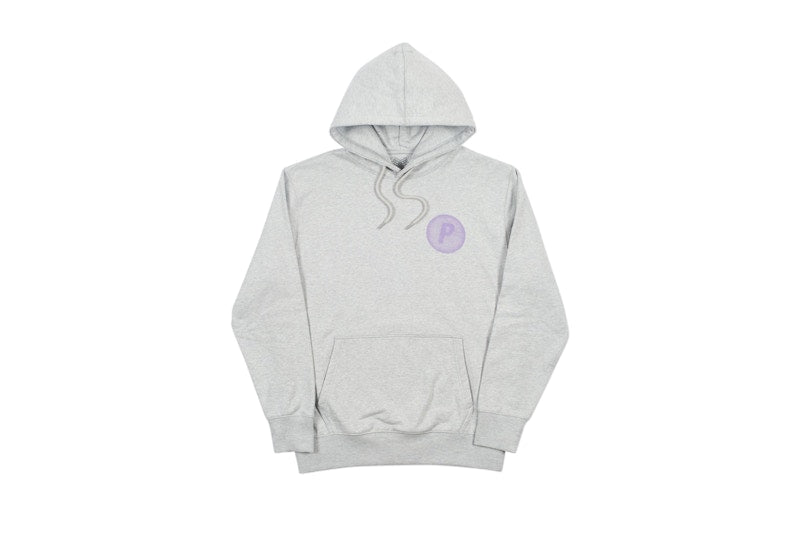 Palace Pircular Hood Grey Marl