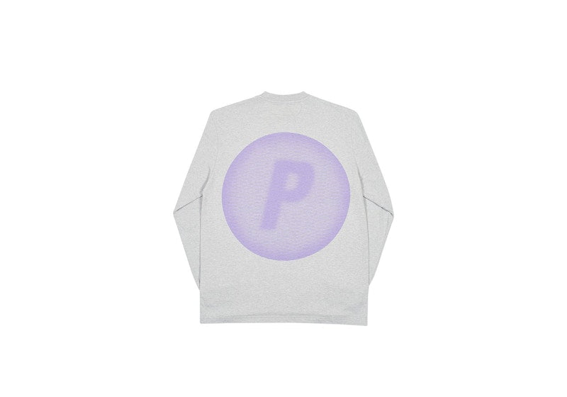 Palace Pircular Longsleeve Grey Marl
