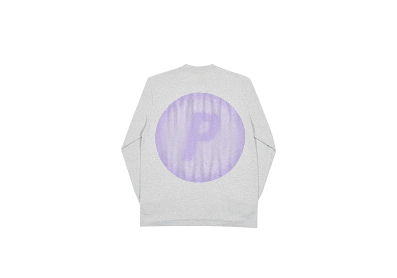 Palace Pircular Longsleeve Grey Marl