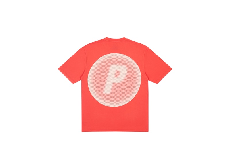 Palace Pircular T-shirt Light Red