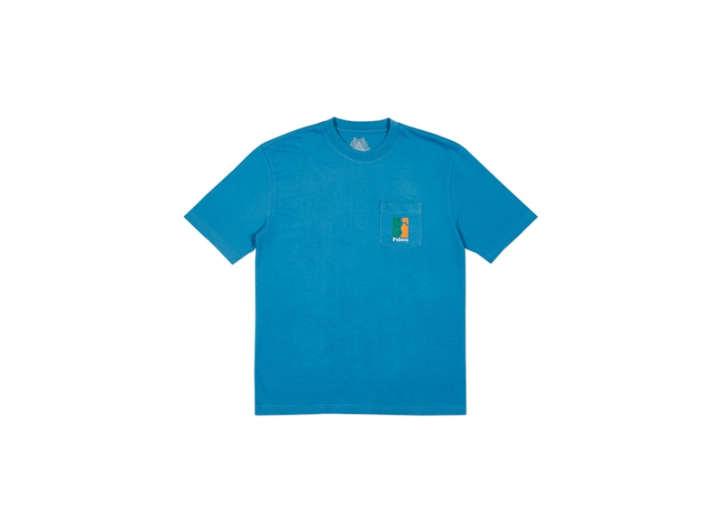 Palace P(iss) Head T-shirt Blue