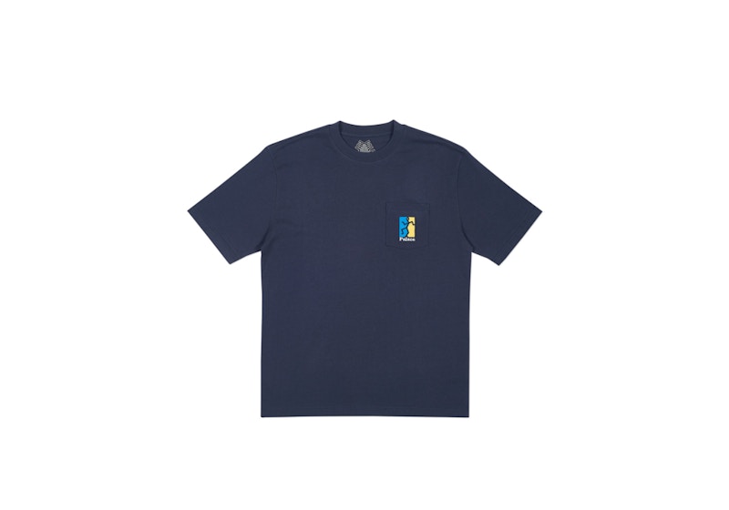 Palace P(iss) Head T-shirt Navy