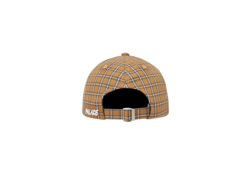 Palace Plaid P 6-Panel Mustard