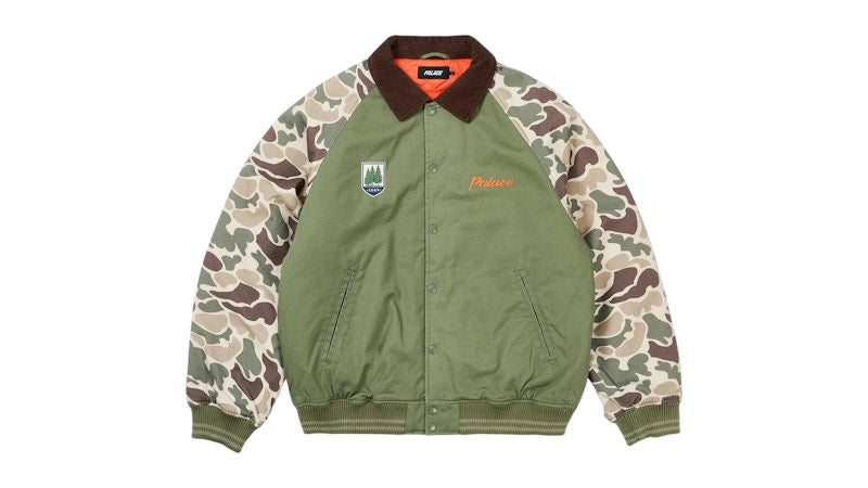 Palace Plucker Jacket Olive