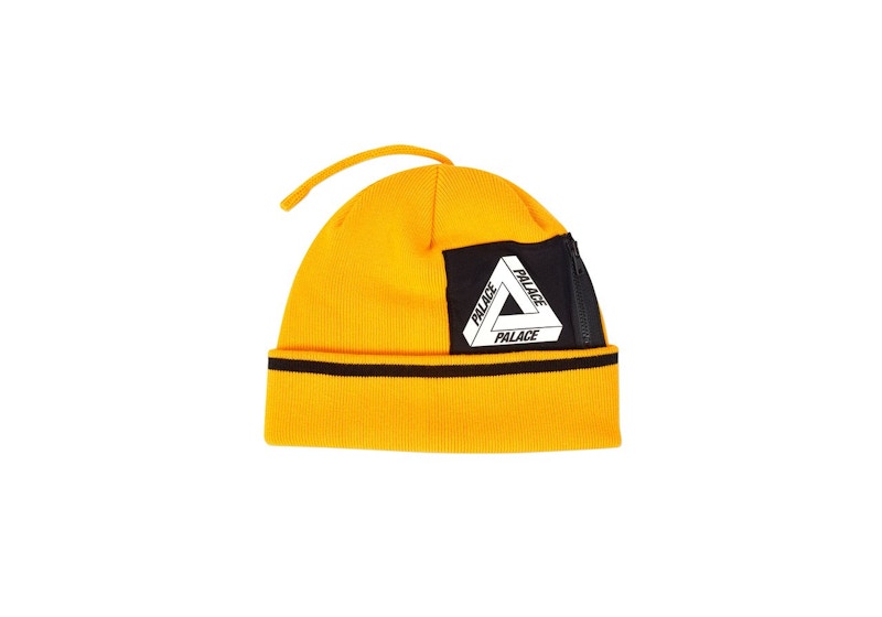 Palace Pocket Beanie Yellow