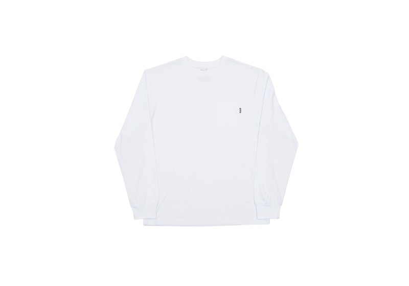 Palace Pocket Longsleeve White