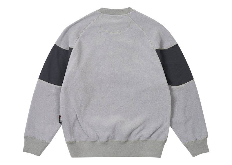 Palace Polartec 200 Crew Grey