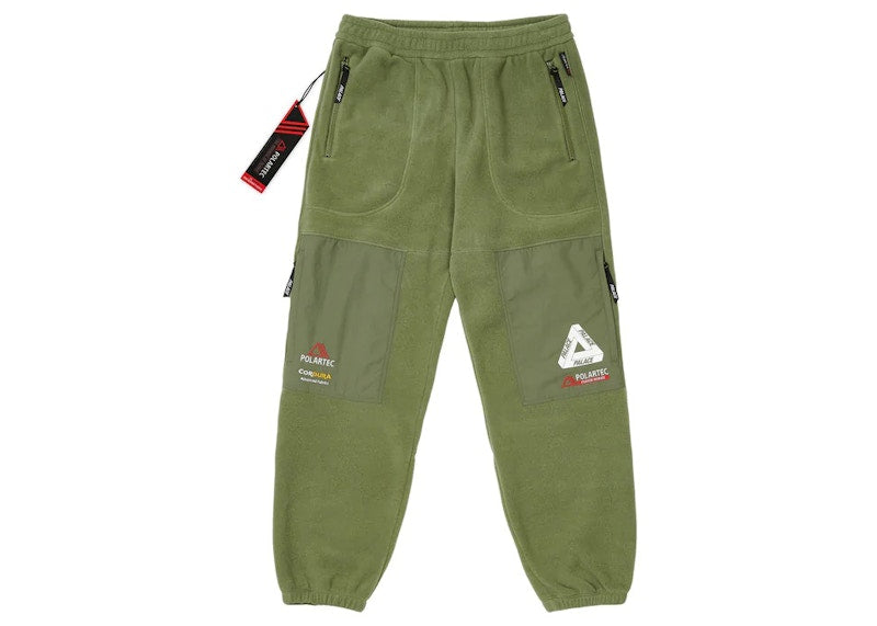 Palace Polartec Double Zip Jogger Olive