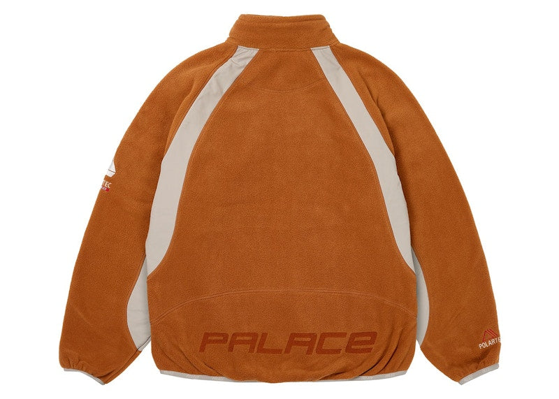 Palace Polartec Duo Fleece Jacket Burnt Orange