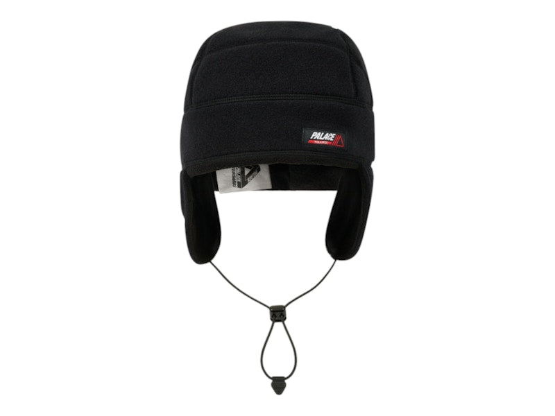 Palace Polartec Earflap Tech Beanie Black
