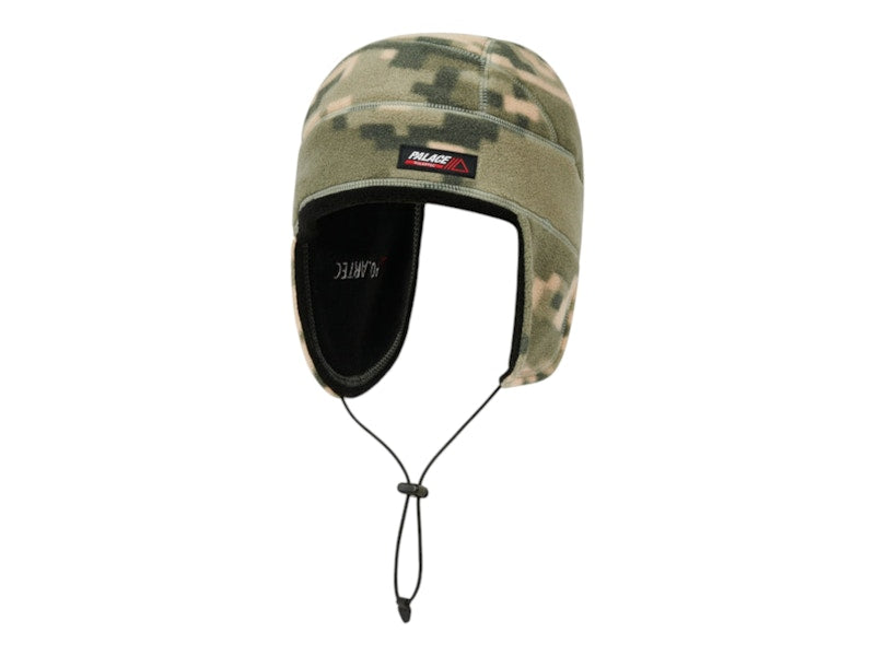 Palace Polartec Earflap Tech Beanie Tiger Digi Camo