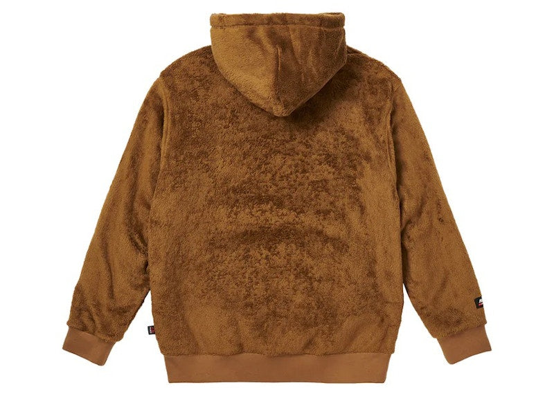Palace Polartec High Loft Hood Brown