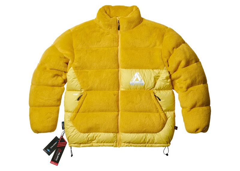 Palace Polartec High Loft Puffa Yellow