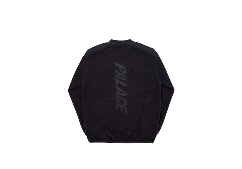 Palace Polartec Lazer Crew Black