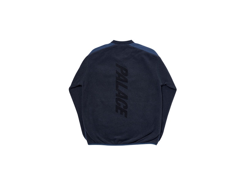 Palace Polartec Lazer Crew Navy
