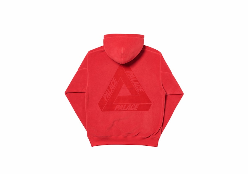 Palace Polartec Lazer Hood Cardinal