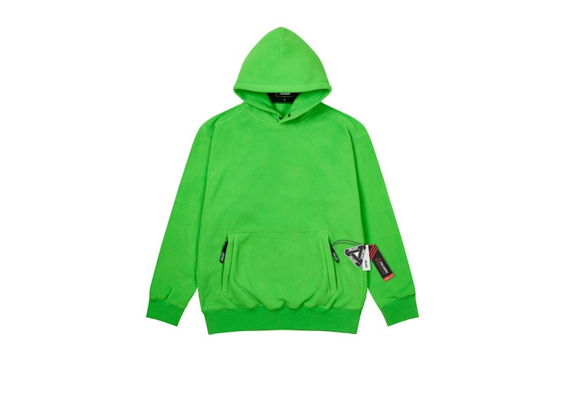 Palace Polartec Lazer Hood Fluro Green