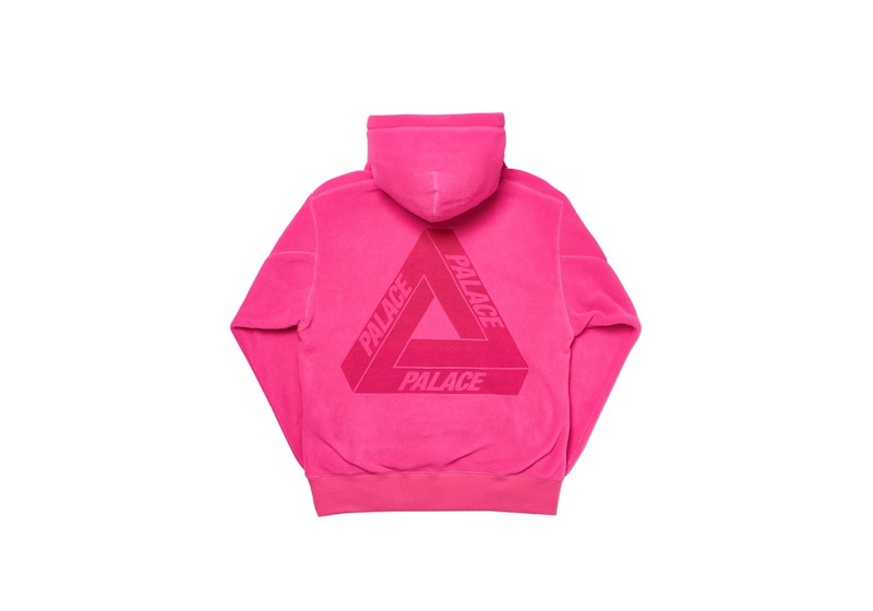 Palace Polartec Lazer Hood Hi Vis Pink