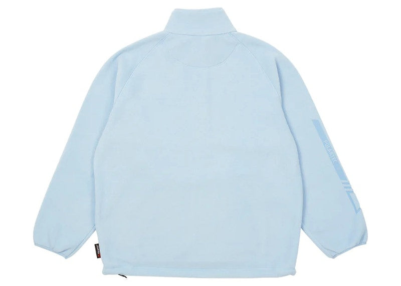 Palace Polartec Lazer Outer 1/2 Zip Light Blue