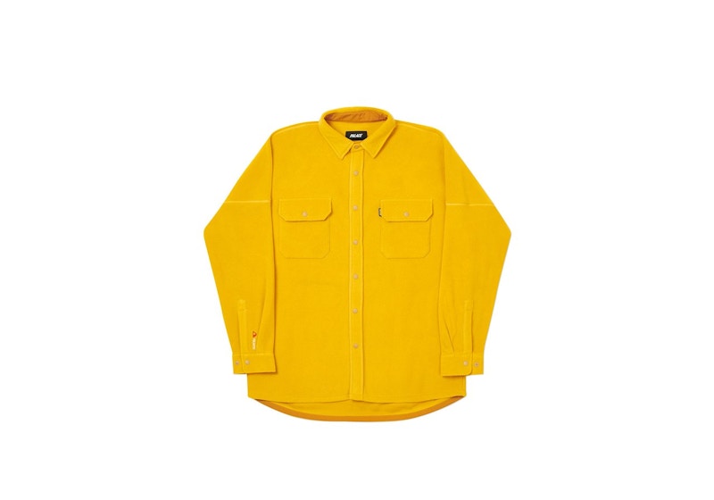 Palace Polartec Lazer Shirt Gold