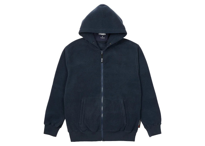 Palace Polartec Lazer Zip Hood Navy