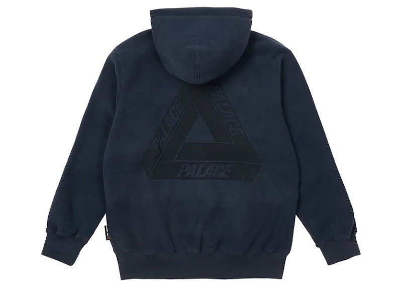 Palace Polartec Lazer Zip Hood Navy
