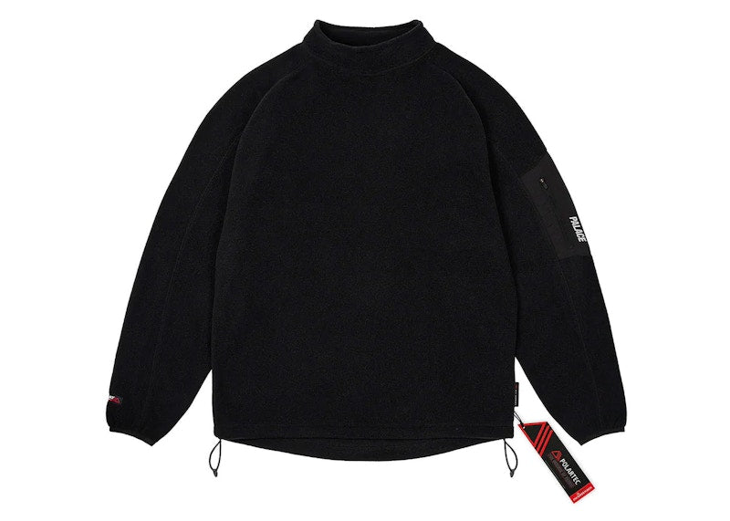 Palace Polartec Mock Neck Black
