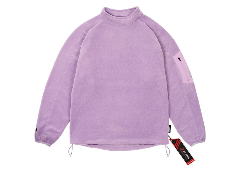 Palace Polartec Mock Neck Purple
