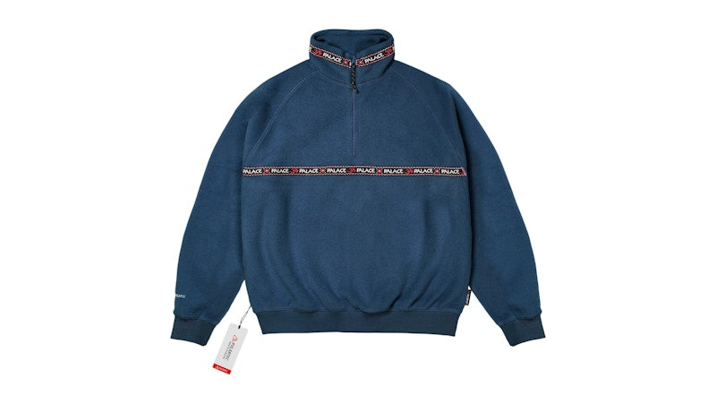 Palace Polartec Om 1/4 Zip Navy