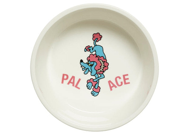 Palace Poodle Dog Bowl White