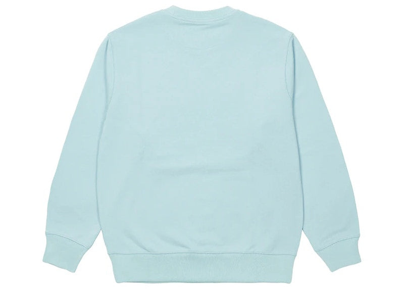 Palace Postcode Crew Light Blue