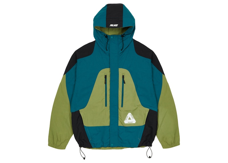 Palace Powder Jacket Black/Olive/Teal