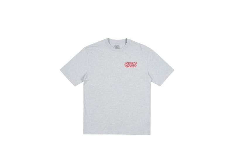 Palace Pronto T-shirt Grey Marl